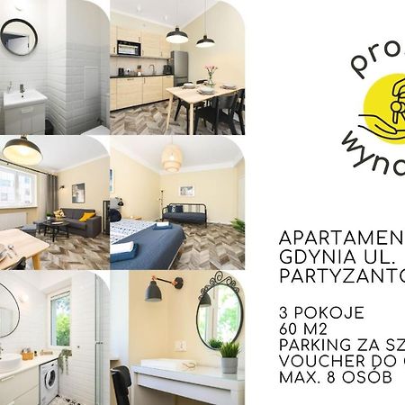 Apartament 109 W Centrum Gdyni Prostywynajem Gdynia Exterior photo